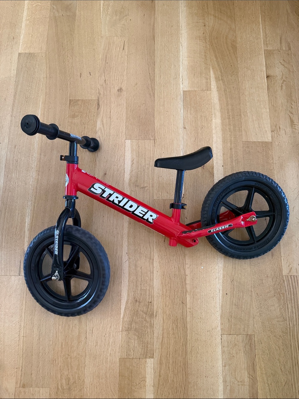 Classic Red Kids Balance Bike